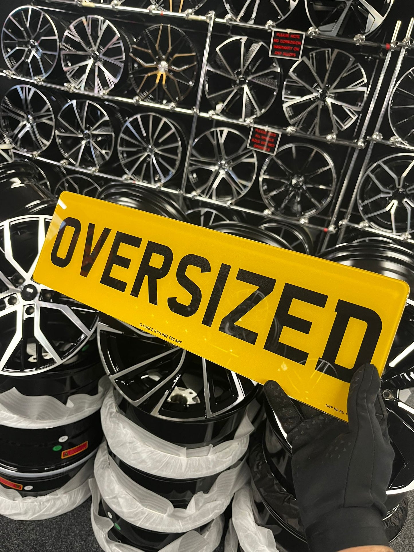 Printed Number Plate