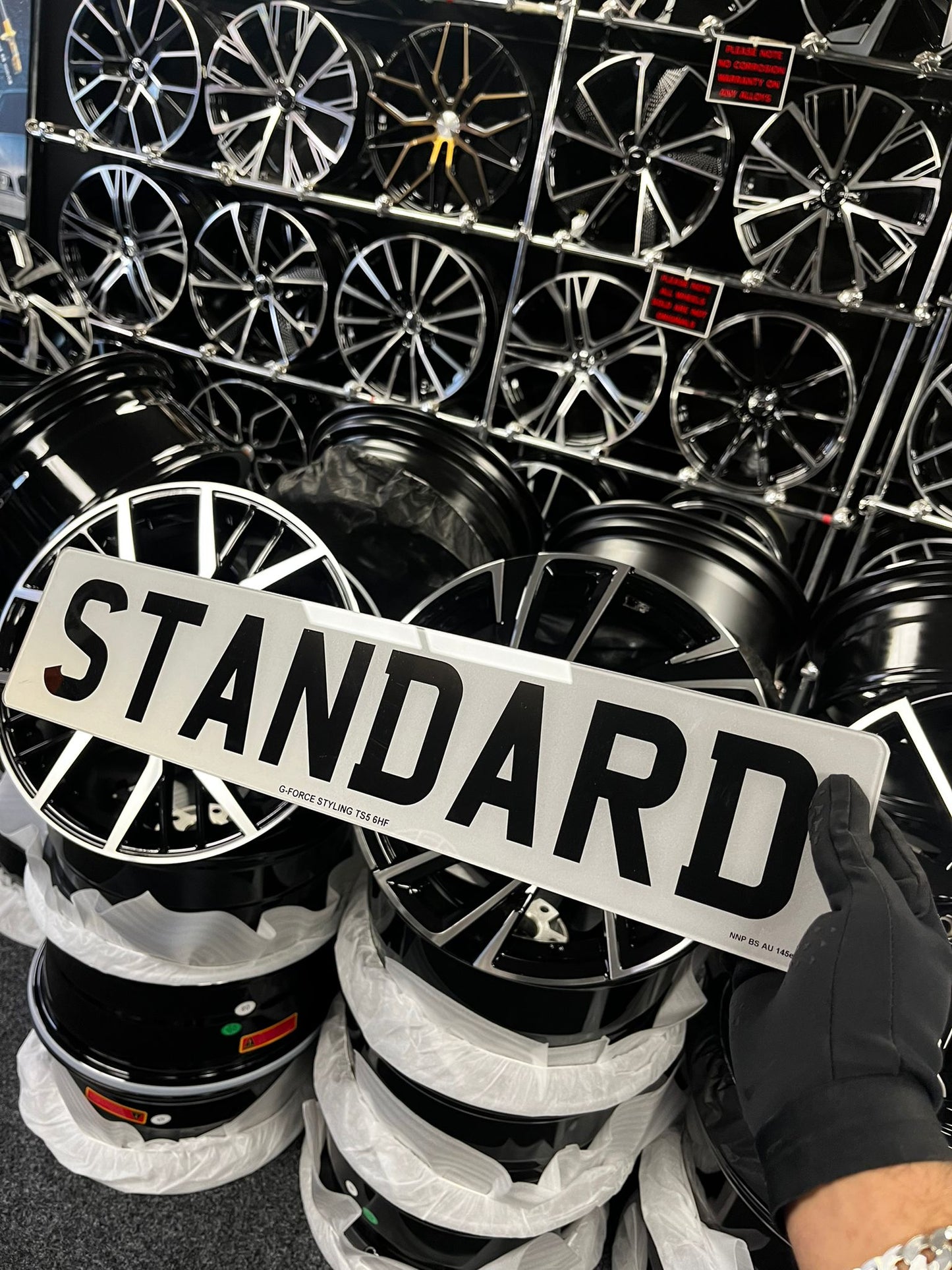 Printed Number Plate