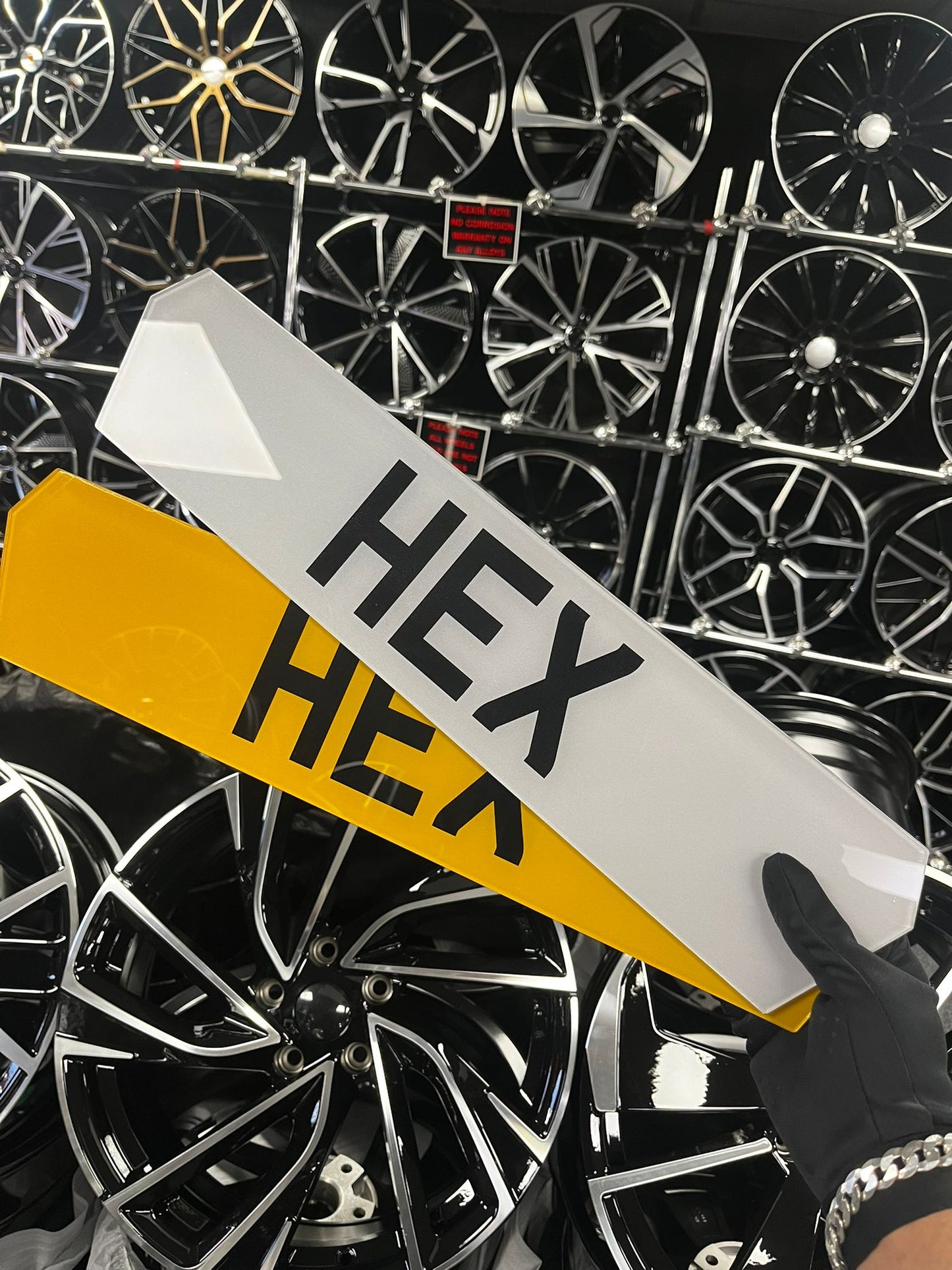 Printed Number Plate
