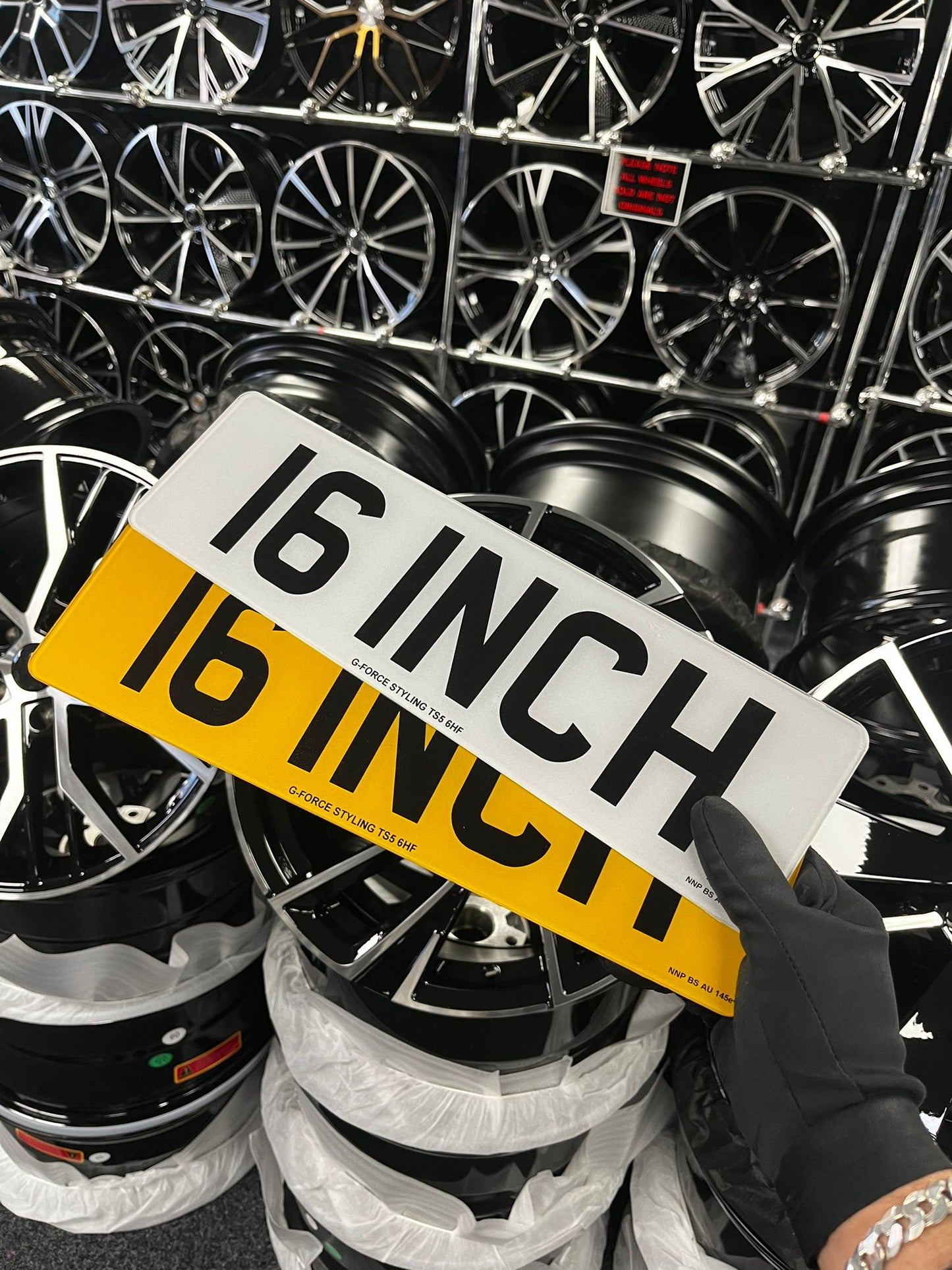 Printed Number Plate