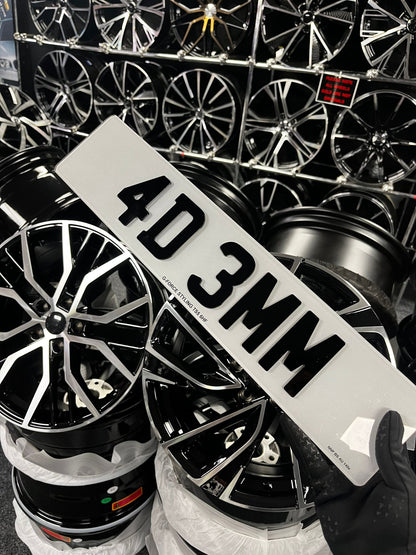 4D 3MM Plate