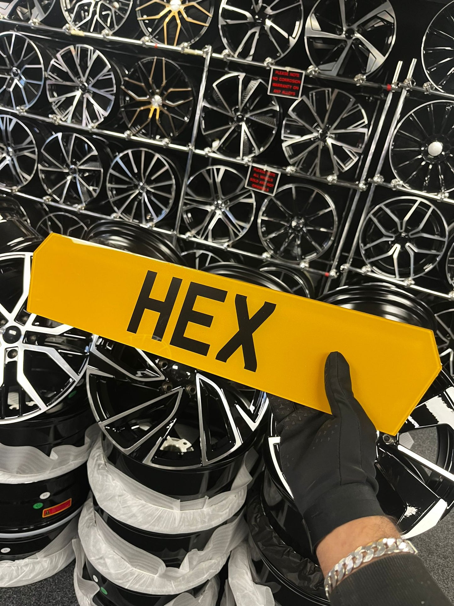 Printed Number Plate