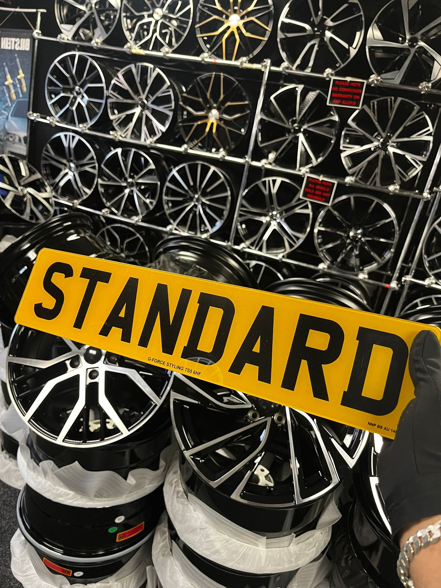 Printed Number Plate
