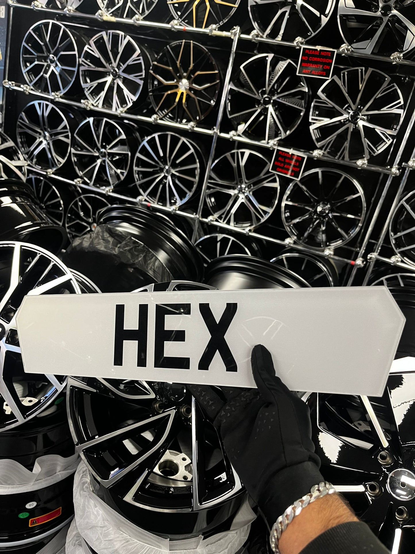 Printed Number Plate